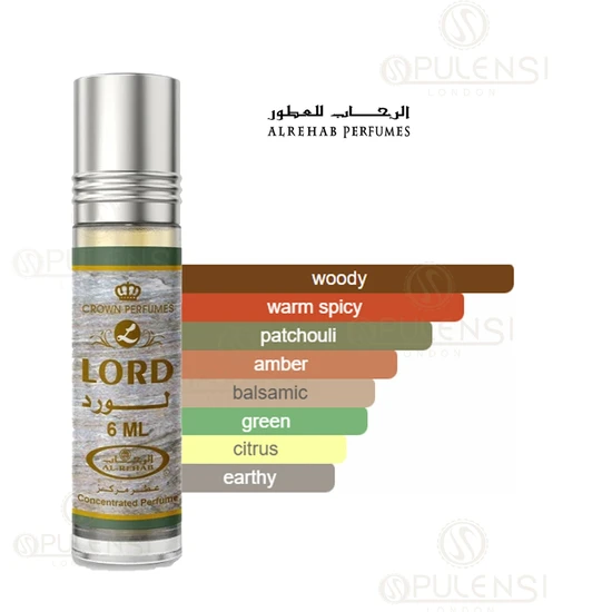 Al-Rehab Lord Concentrated Oil Perfume 6ml