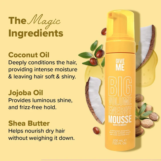 Give Me Big Volume Energy Mousse 200ml