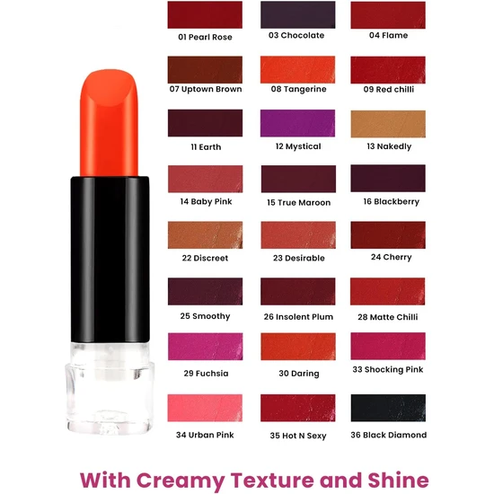 beauty forever BF Ultra Glossy Lipstick Daring