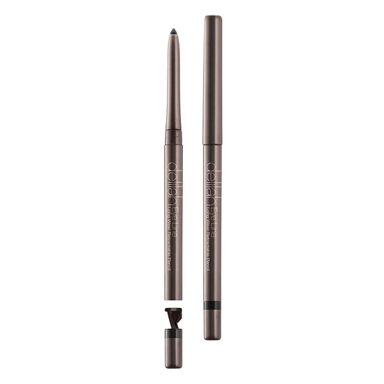 delilah Eye Line Long-Wear Retractable Pencil Coal