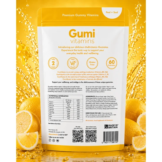 Gumi Vitamins Vitality Multivitamins 300g