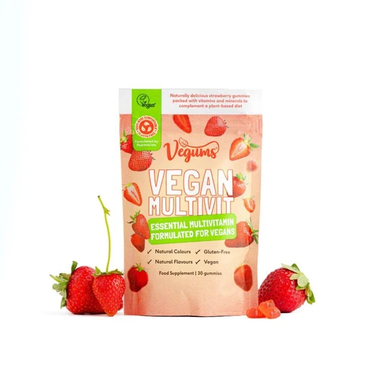 Vegums Multivitamin For Vegans Gummies 30 Gummies