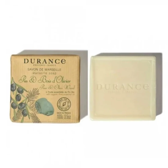 Durance Pine & Olive Wood Marseille Soap 100g