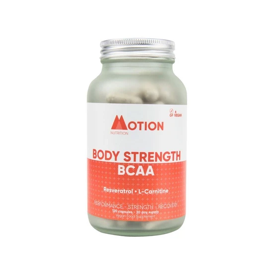 Motion Nutrition Body Strength BCAA Capsules 120 Capsules