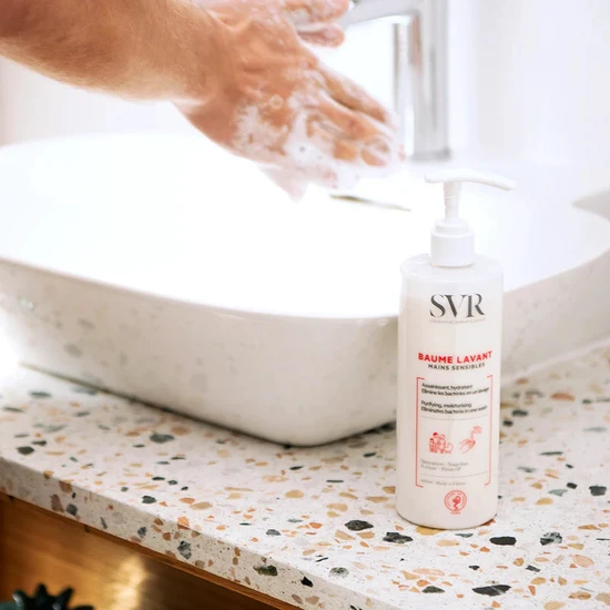 SVR HAND HYGIENE Gentle Balm Wash For Sensitive Hands 400ml