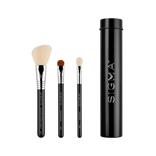Sigma Beauty ESSENTIAL TRIO BRUSH SET Pink