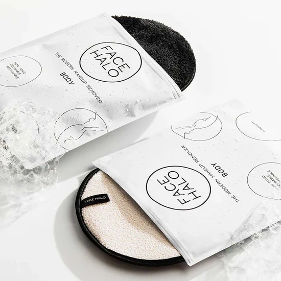 FACE HALO Body Exfoliate & Polish Body Mitt