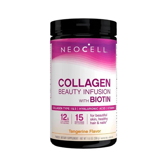 NeoCell Collagen Beauty Infusion With Biotin Tangerine 330g