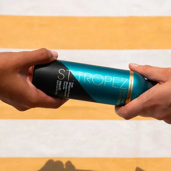 St Tropez Express Dark Whipped Bronzing Mousse