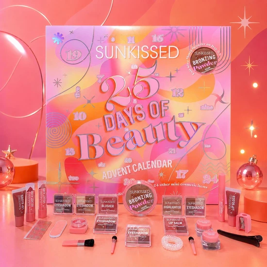 Sunkissed 25 Days Of Beauty Advent Calendar 5*4.2G