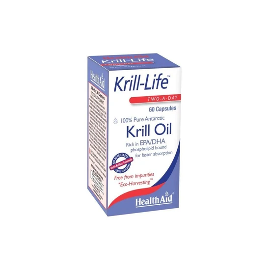 Health Aid Krill-Life Capsules 60 Capsules