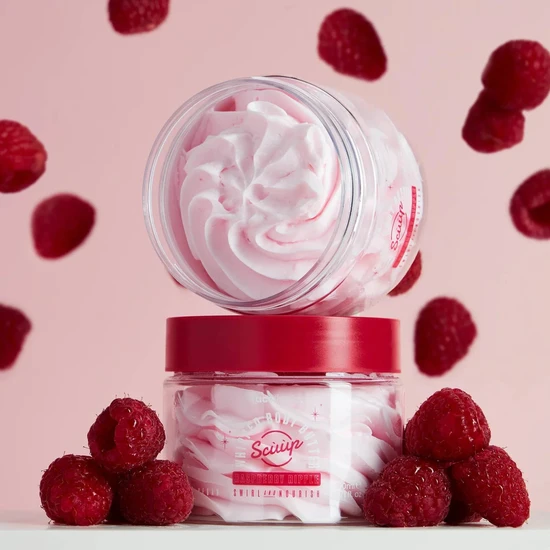 Face Facts Scuup Raspberry Ripple Whipped Body Butter 110ml
