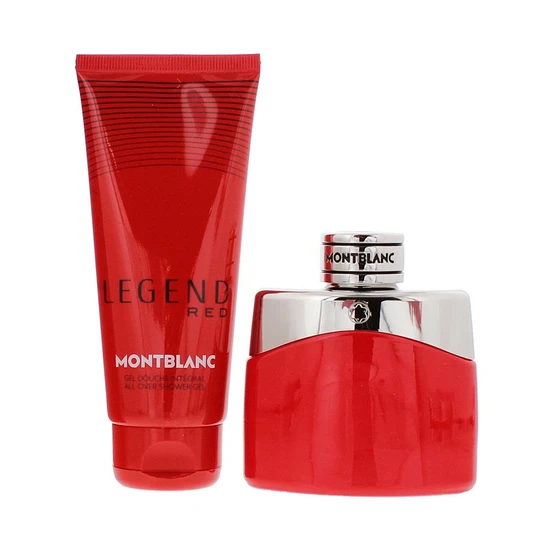 Montblanc Legend Red Eau De Parfum Gift Set 50ml & 100ml Shower Gel