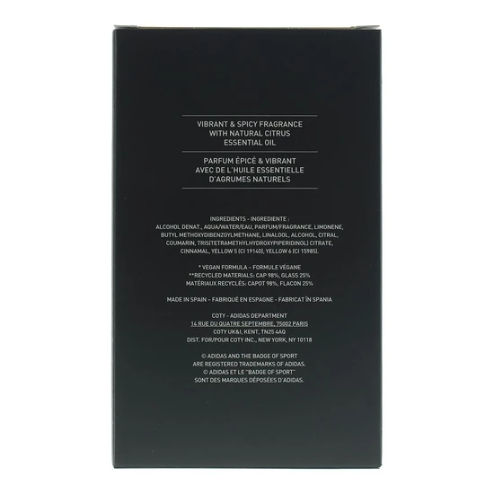 Adidas Victory League Eau De Toilette 100ml