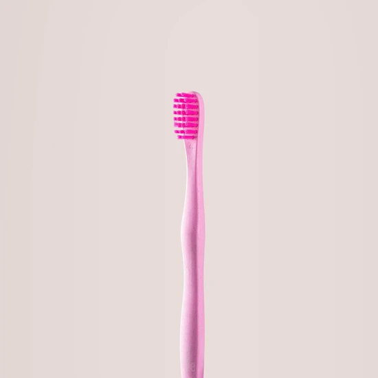 Humble Kids Plant-Based Kids Toothbrush Pink