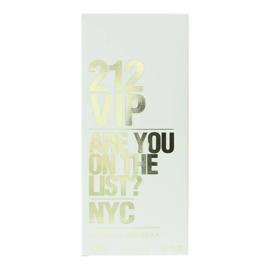 Carolina Herrera 212 VIP Eau De Parfum 80ml