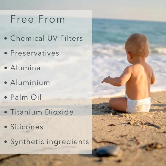 Baie Botanique Organic Mineral Sunscreen Baby & Children SPF 50 100g