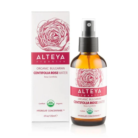 Alteya Organics Bulgarian Organic Centifolia Rose Water 120ml