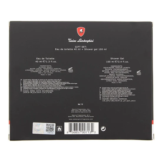 Tonino Lamborghini Invincibile Gift Set: Eau De Toilette 40ml Shower Gel 100ml 2 Piece