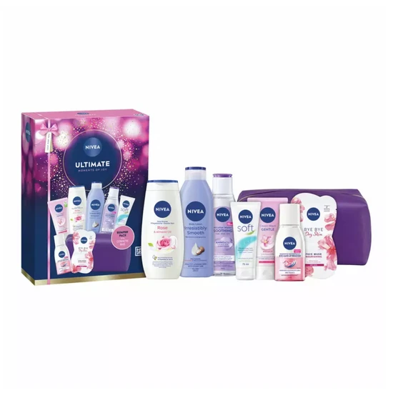 Nivea Ultimate Moments Of Joy Skin Care Gift Set 8pc