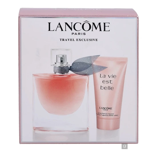 Lancôme La Vie Est Belle L'Eau De Parfum Gift Set 50ml Spray + 50ml Body Lotion