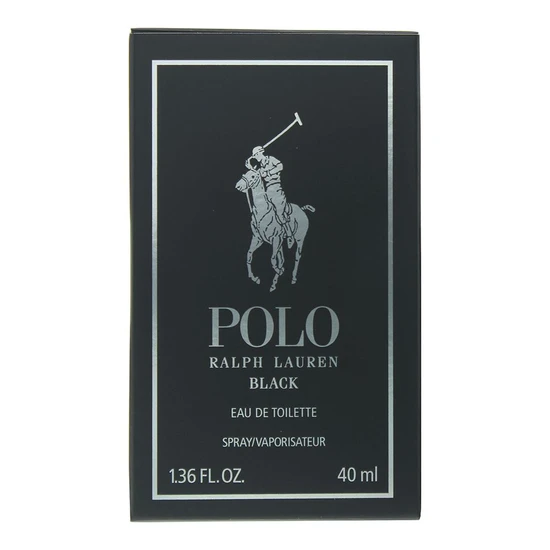 Ralph Lauren Polo Black Eau De Toilette 40ml
