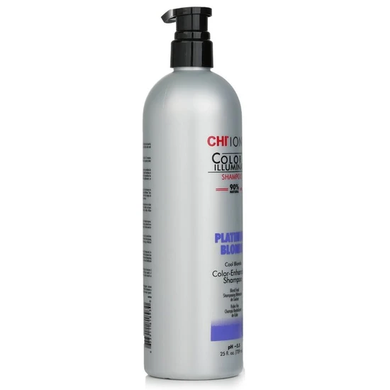 CHI Ionic Colour Illuminate Shampoo Platinum Blonde 739ml
