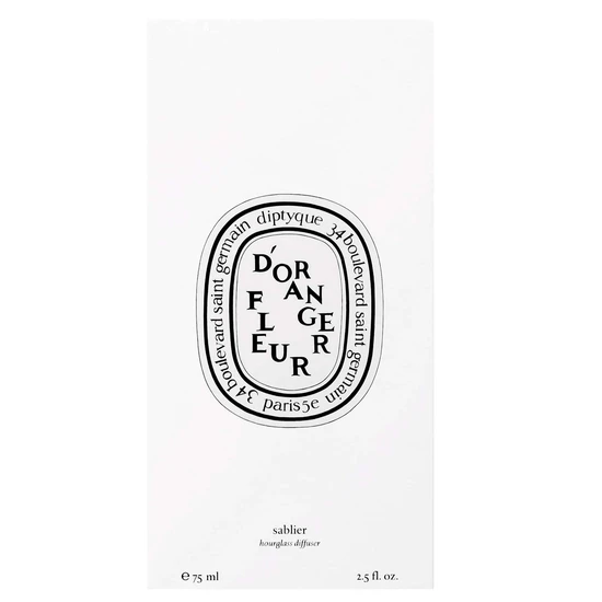 Diptyque Fleur d'Oranger Hourglass Diffuser 75ml