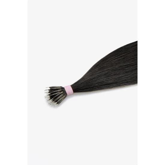 LullaBellz Professional 18" Invisible Nano Bonds DARK | CHOC BROWN