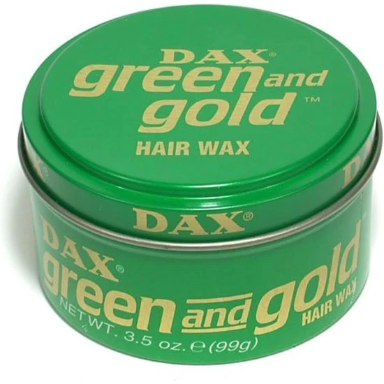 DAX Green & Gold Hair Wax 99g