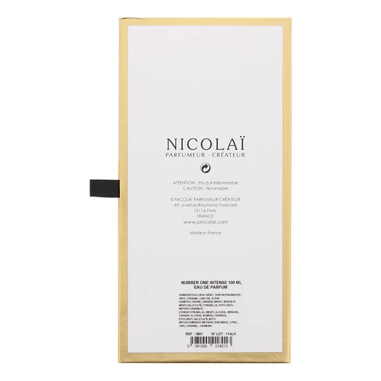 Nicolai Number One Intense Eau De Parfum 100ml