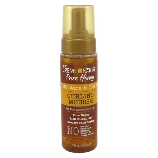 Creme Of Nature Pure Honey Curling Mousse 207ml
