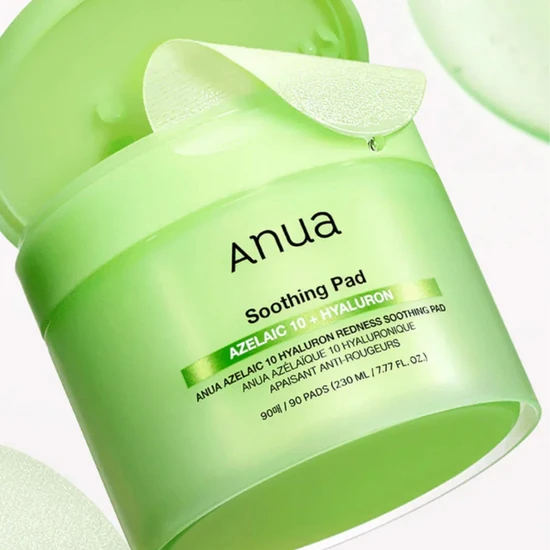 ANUA Azelaic Acid 10 Hyaluron Redness Soothing Pad 230ml