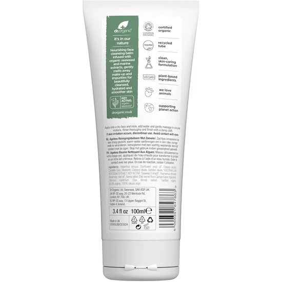 Dr. Organic Ageless Cleansing Balm With Seaweed 100ml