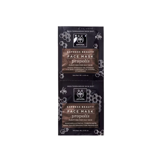 APIVITA Express Beauty Face Mask Propolis 2x8ml