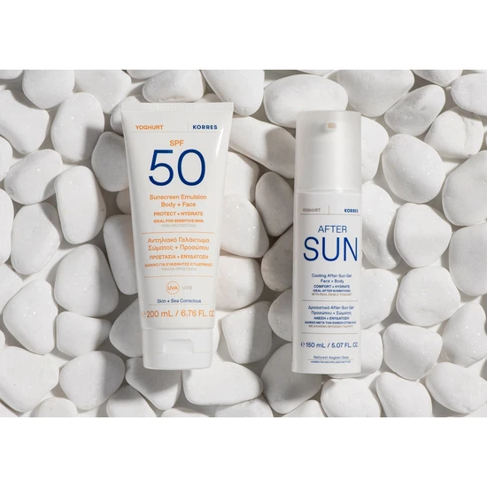 Korres Yogurt Sunscreen Emulsion Body + Face SPF 50 200ml