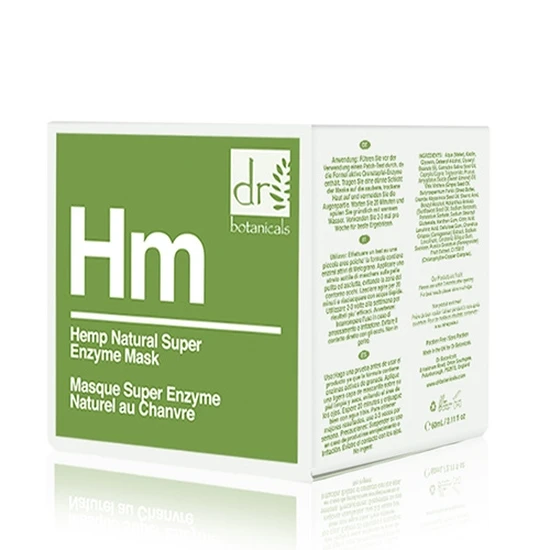 Dr Botanicals Apothecary Hemp Infused Super Natural Enzyme Mask 50ml