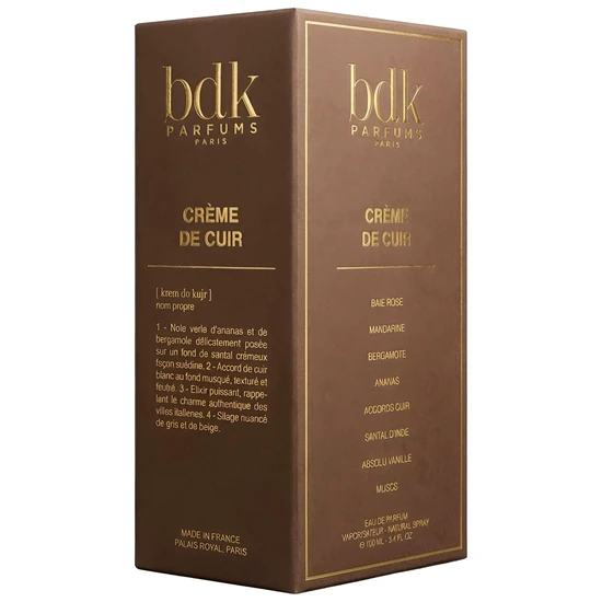 bdk Parfums Creme De Cuir Eau De Parfum 100ml