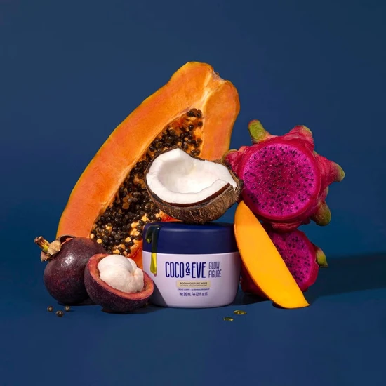 Coco & Eve Glow Figure Whipped Body Cream Lychee & Dragon Fruit 212ml