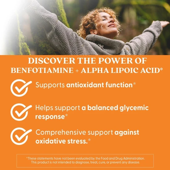 Doctor's Best Benfotiamine 150 + Alpha-Lipoic Acid 300 Vegicaps 60 Vegicaps