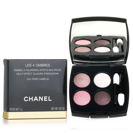 CHANEL Les 4 Ombres Quadra Eyeshadow 202 Tisse Camelia