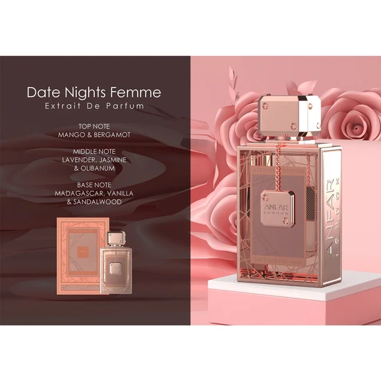 Anfar Date Nights Femme Extrait Aesthetic Edition 100ml