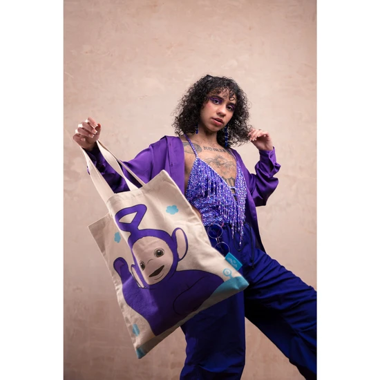 Glisten Cosmetics Tinky Winky Tote Bag