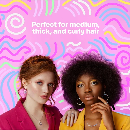 Wet Brush Custom Care Detangler Brush For Thick Hair Purple