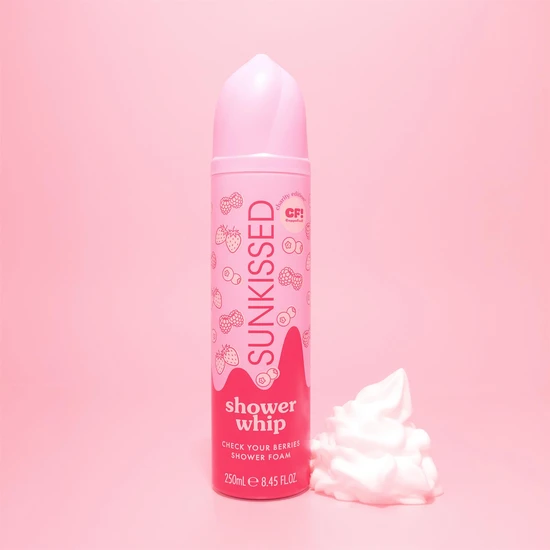 Sunkissed CoppaFeel! Shower Whip Foam Check Your Berries 250ml