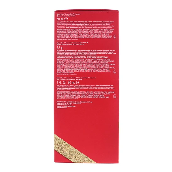 Elizabeth Arden Eight Hour Gift Set Face Cream 50ml - Hand Cream 30ml - Lip Balm 3.5g