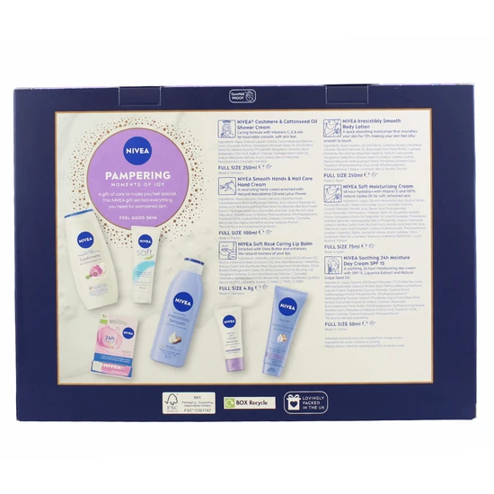 Nivea Pampering Moments Of Joy 6pc Gift Set
