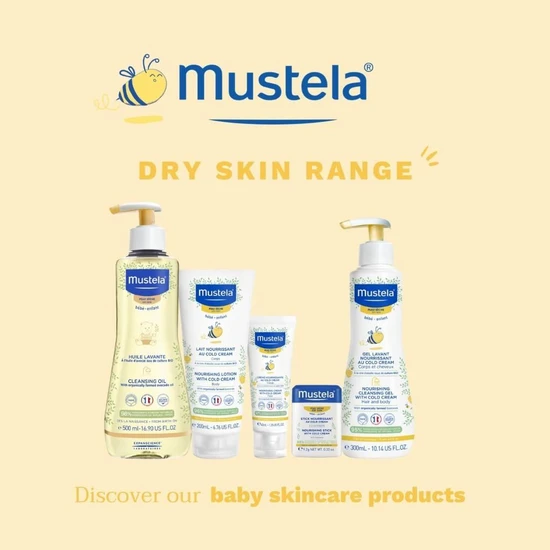 Mustela Nourishing Cleansing Gel With Cold Cream 300ml