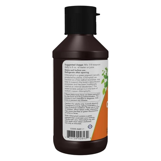 NOW Foods Extra Strength Chlorophyll Liquid Unflavoured 118ml