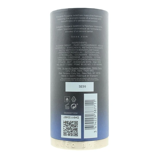 Hugo Boss The Collection Eau De Parfum Energetic Fougere 100ml